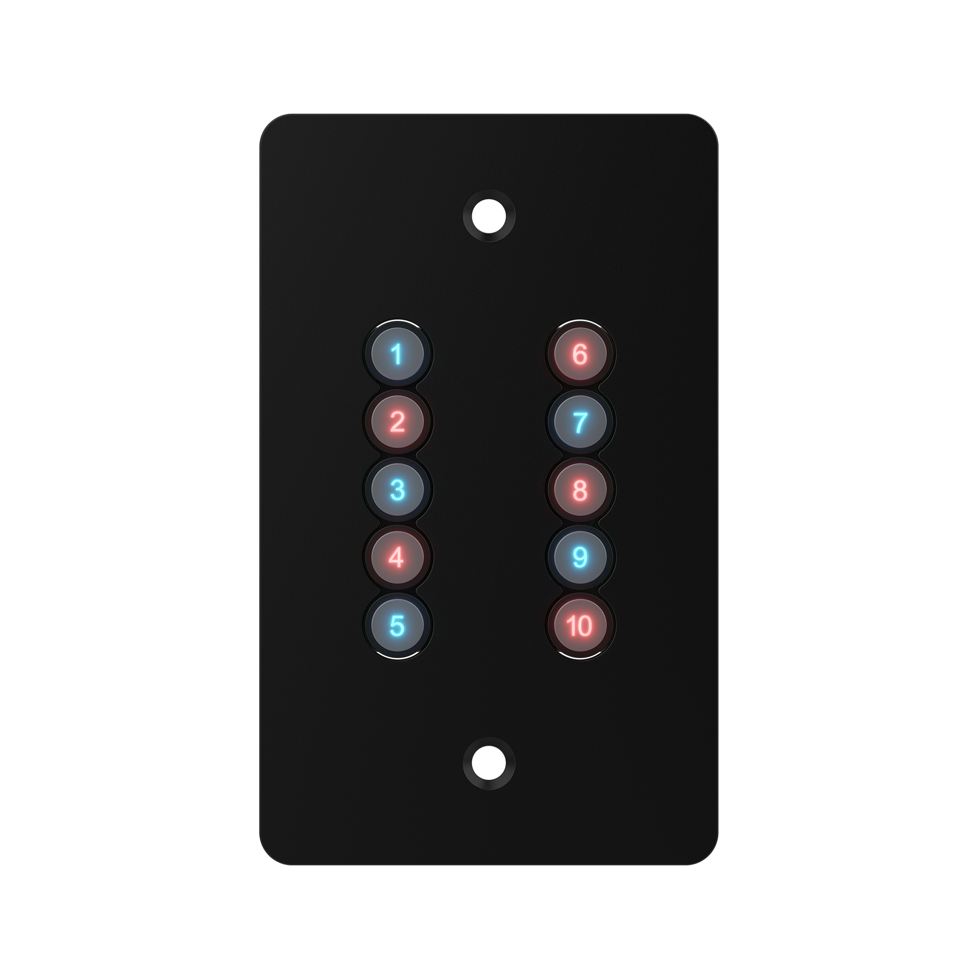 GeNetix 10Scene Wall Plate